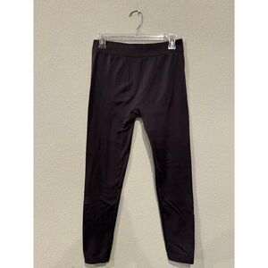 Women's Adjustable High Waist‎ Ankle Length Lycra Legging Black One Size
